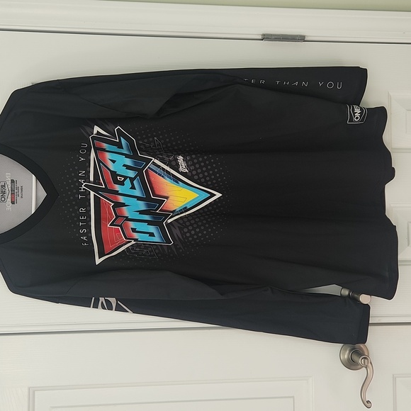O'Neal Black Long Sleeve Men's Tee - Picture 1 of 5